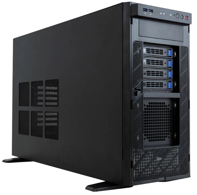 Tower workstation AI inference server built by Integral Business Intelligence