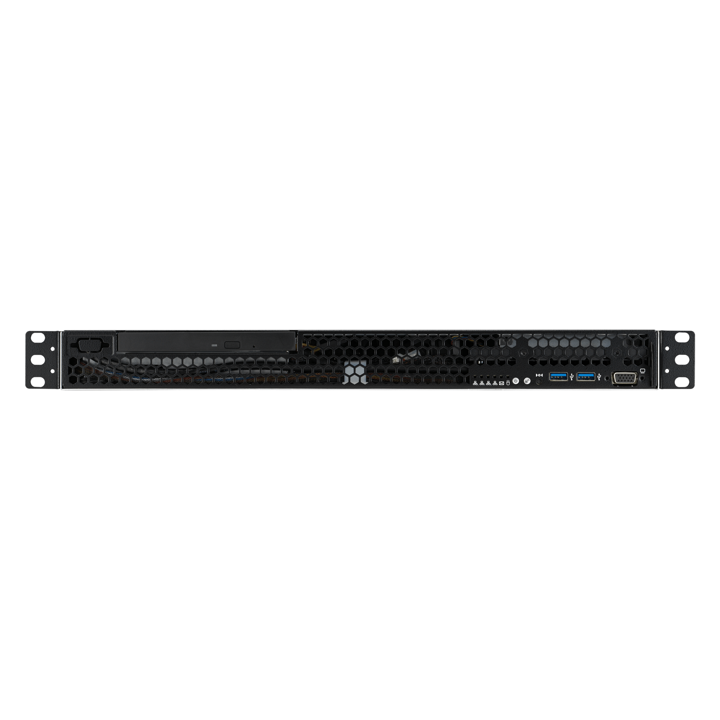 Interchange Server Edition 1U rackmount — front detail